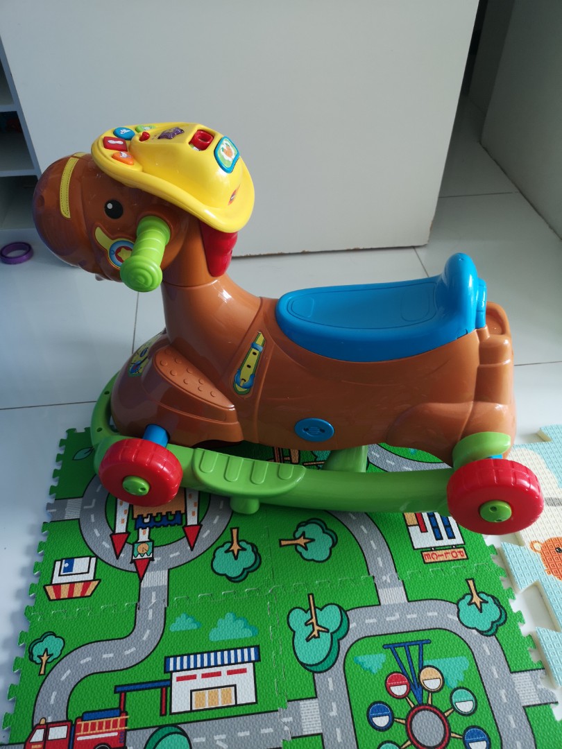 Vtech rocking horse, 兒童＆孕婦用品, 嬰兒玩具 Carousell