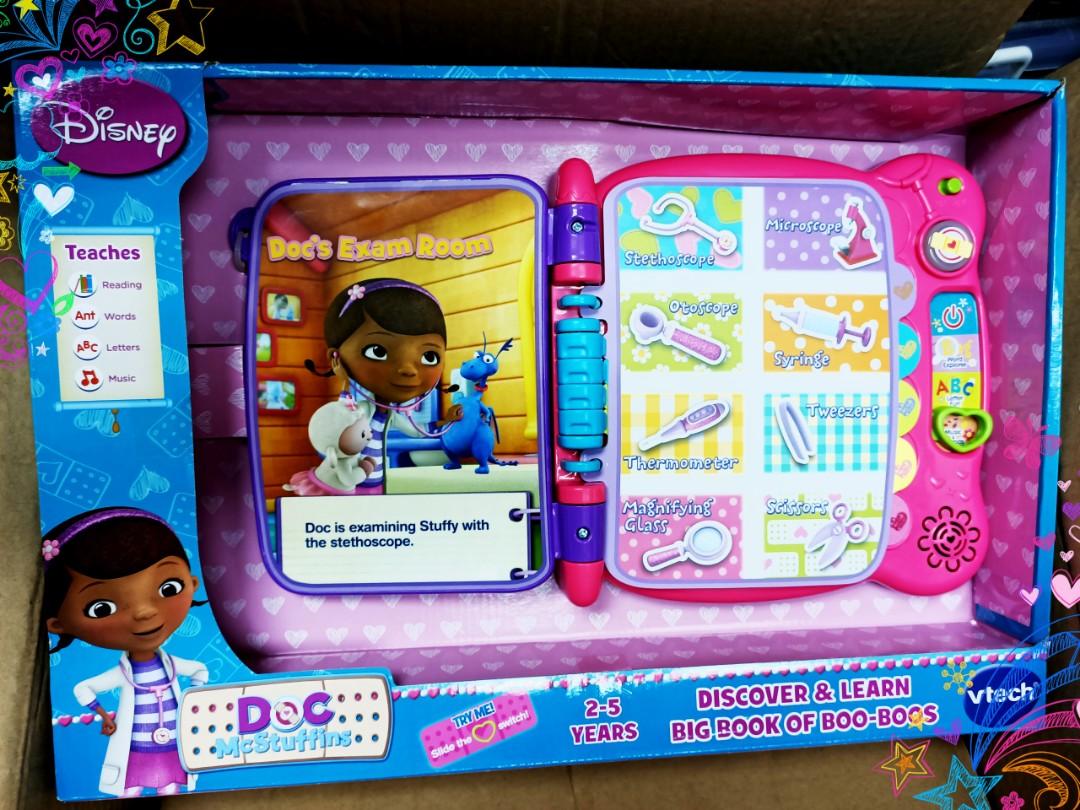 Doc mcstuffins big book online of boo boos vtech
