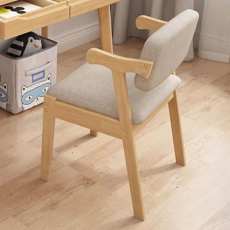Wooden study chair best sale design