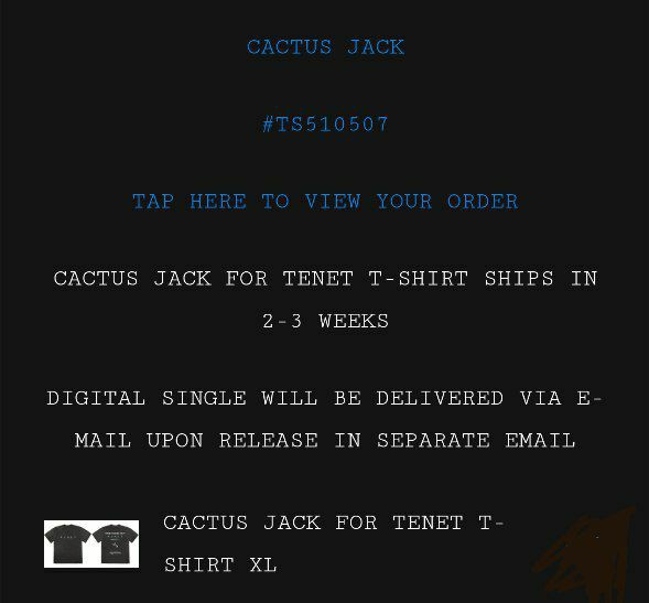 cactus jack tenet