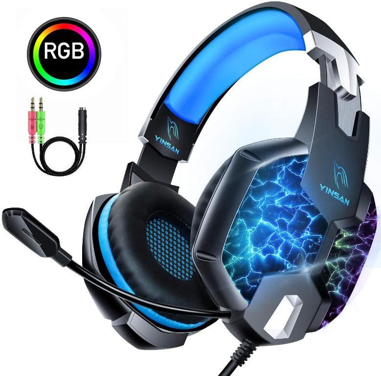 gaming headphones with led lights
