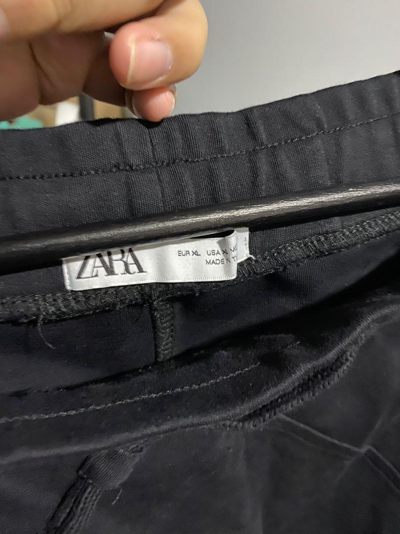 Zara Drop Crotch Carrot Fit Joggers Men s Fashion Bottoms Jeans