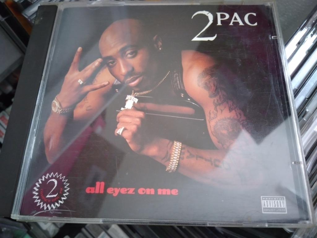 2pac All Eyez on me Original USA First pressing like new 2Cd Rap Makaveli tupac, Hobbies & Toys