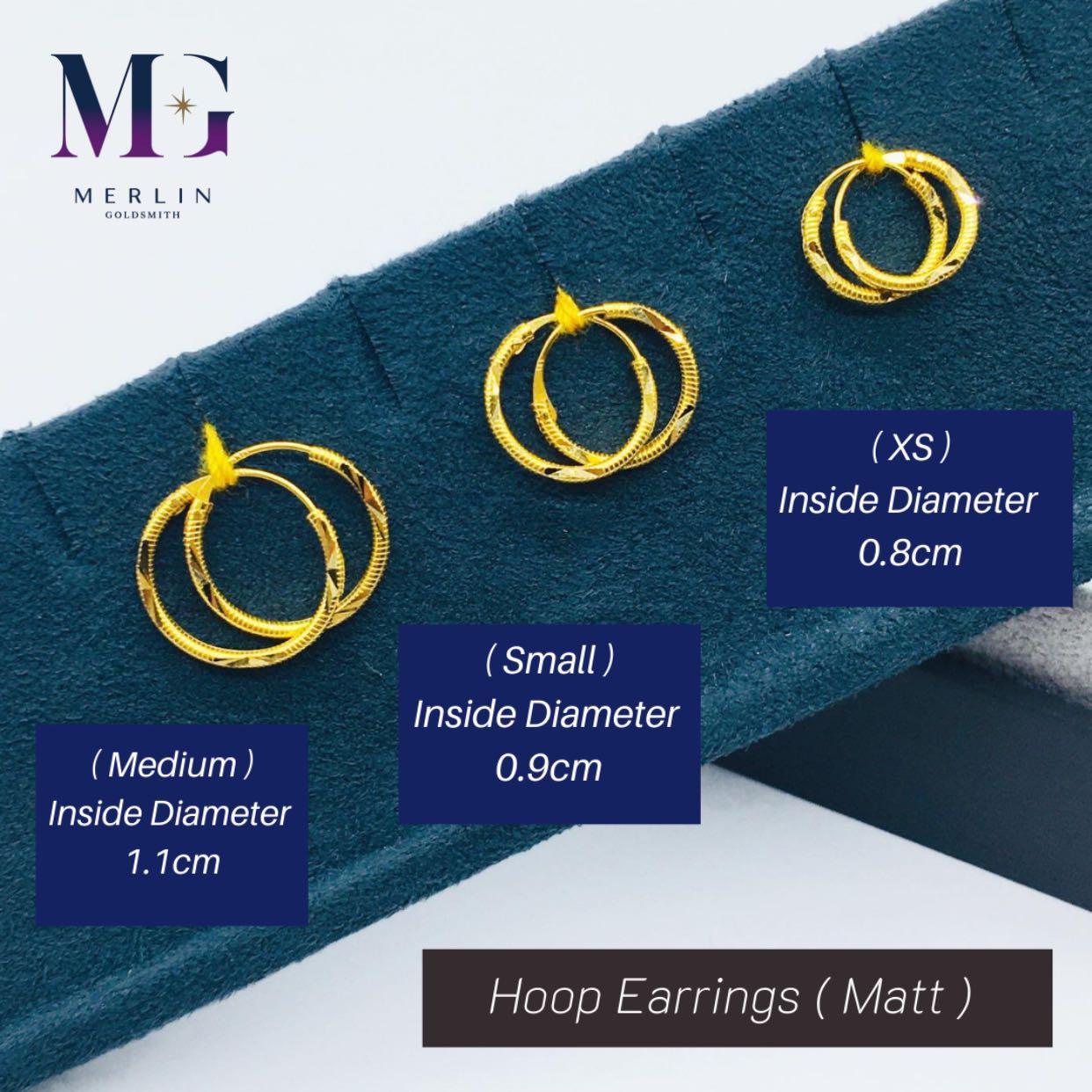 916 Gold Hoop Earring Matt Xs S M Women S Fashion Jewelry Organisers Earrings On Carousell 916 Gold Hoop Earring Matt Xs S M Women S Fashion Jewelry Organisers Earrings On Carousell