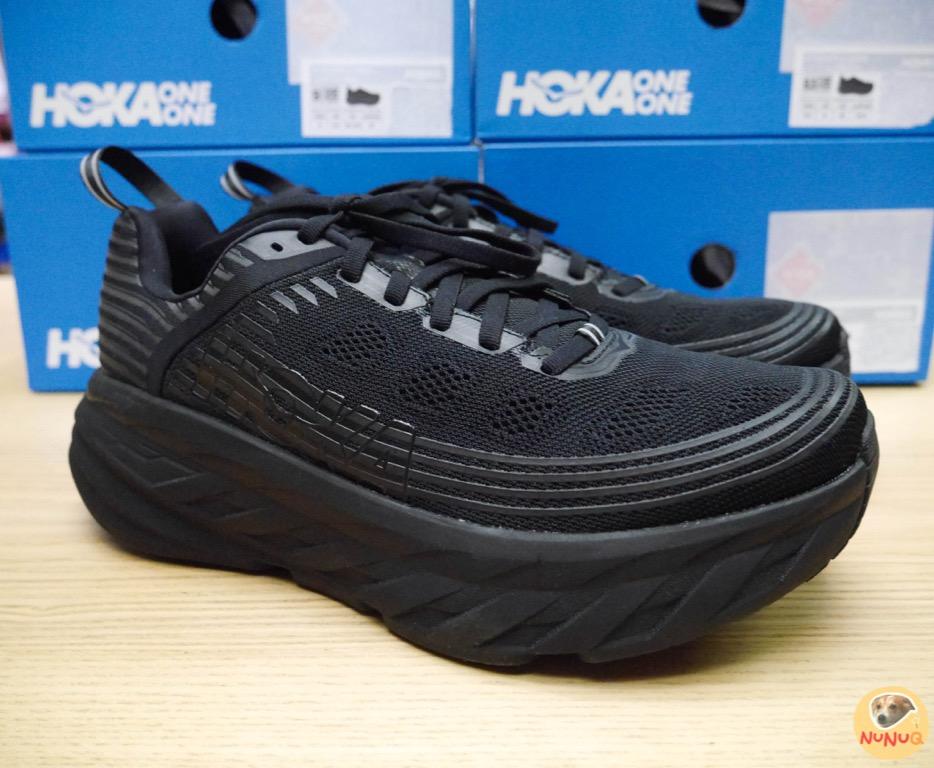 Hoka One One Bondi 6 Black 2E WIDE