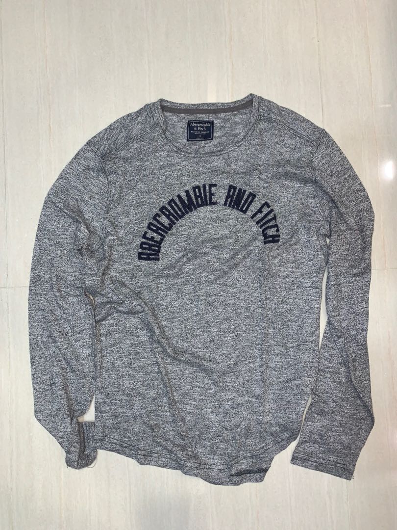 Abercrombie Fitch Long Sleeve Shirt Size S Men S Fashion Clothes Tops On Carousell