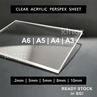 Acrylic Sheet Cut To Size Design Craft Craft Supplies Tools On Carousell