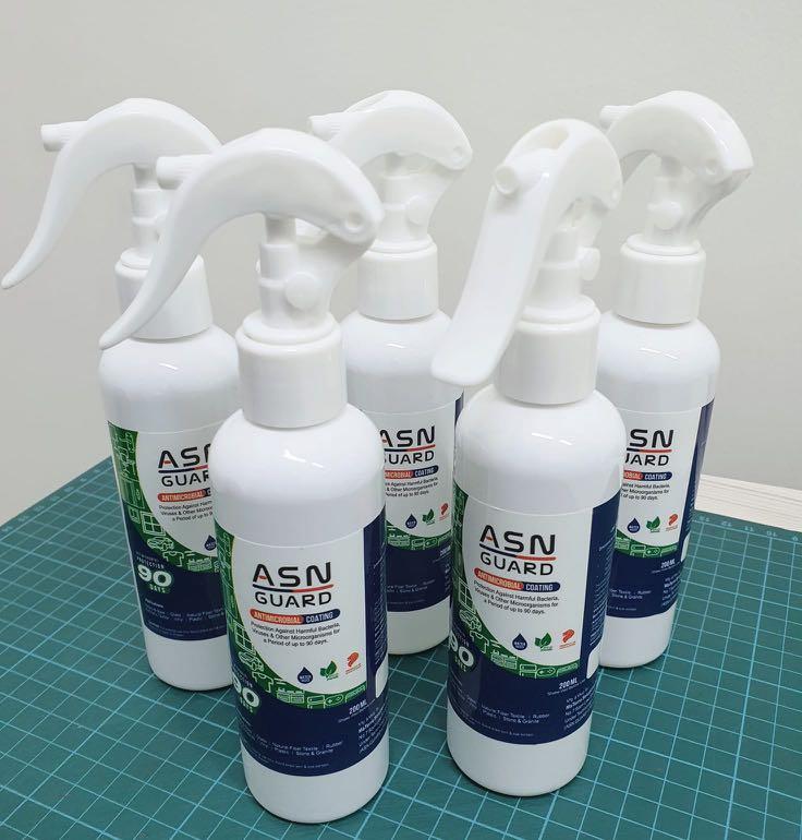 ASN Guard Anti Microbial Coating Spray, Everything Else on Carousell