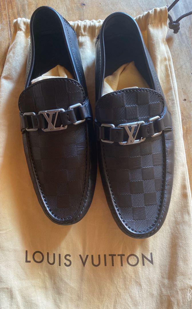 SOLD OUT EVERYWHERE – LOUIS VUITTON HOCKENHEIM MOCASSIN FOR MEN / 100%  AUTHENTIC