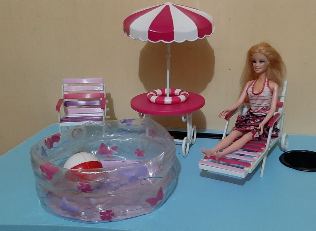 Barbie beach house toy set, Hobbies & Toys, Toys & Games on Carousell