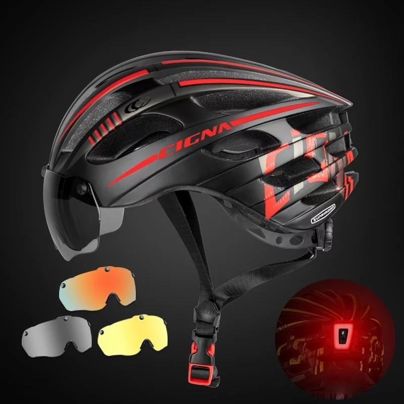 Bicycle Helmet With Visor Sports Sports Games Equipment On Carousell