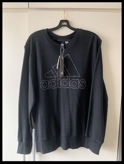 black adidas sweater