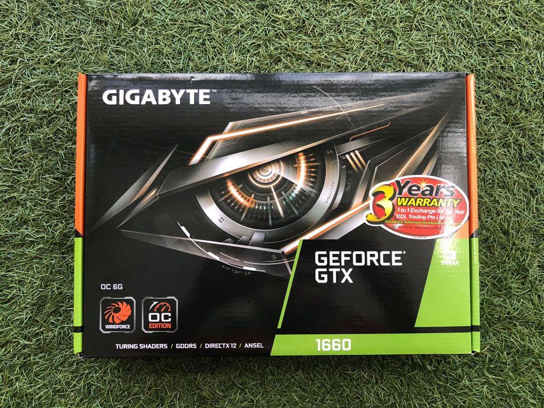 Gigabyte geforce gtx 1660 oc 6gb gddr5 best sale