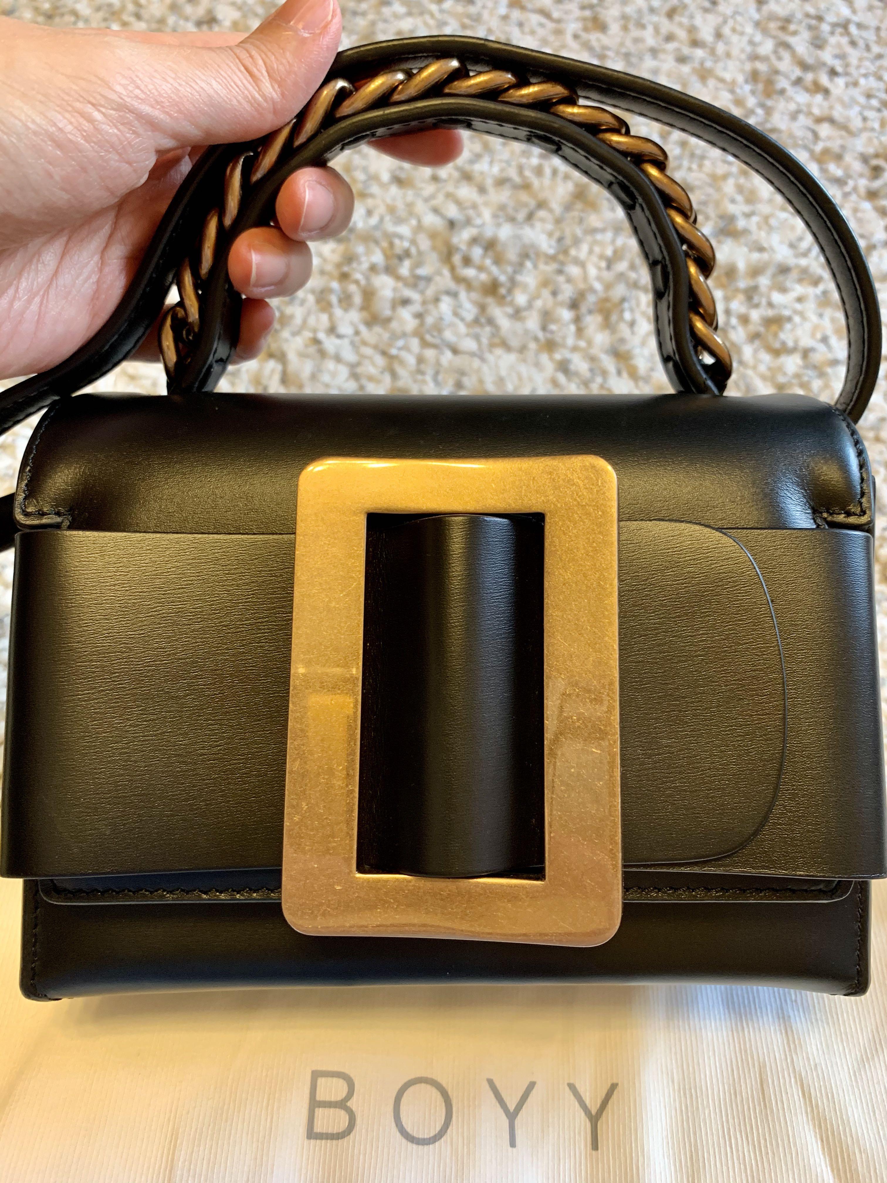 Boyy fred leather outlet shoulder bag