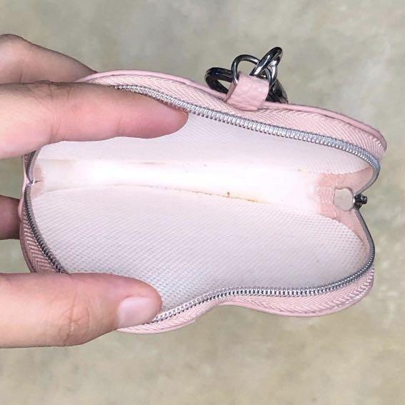 Brand New Auth H M Heart Shaped Coin Purse Women s Fashion Bags Wallets Wallets Card holders on Carousell
