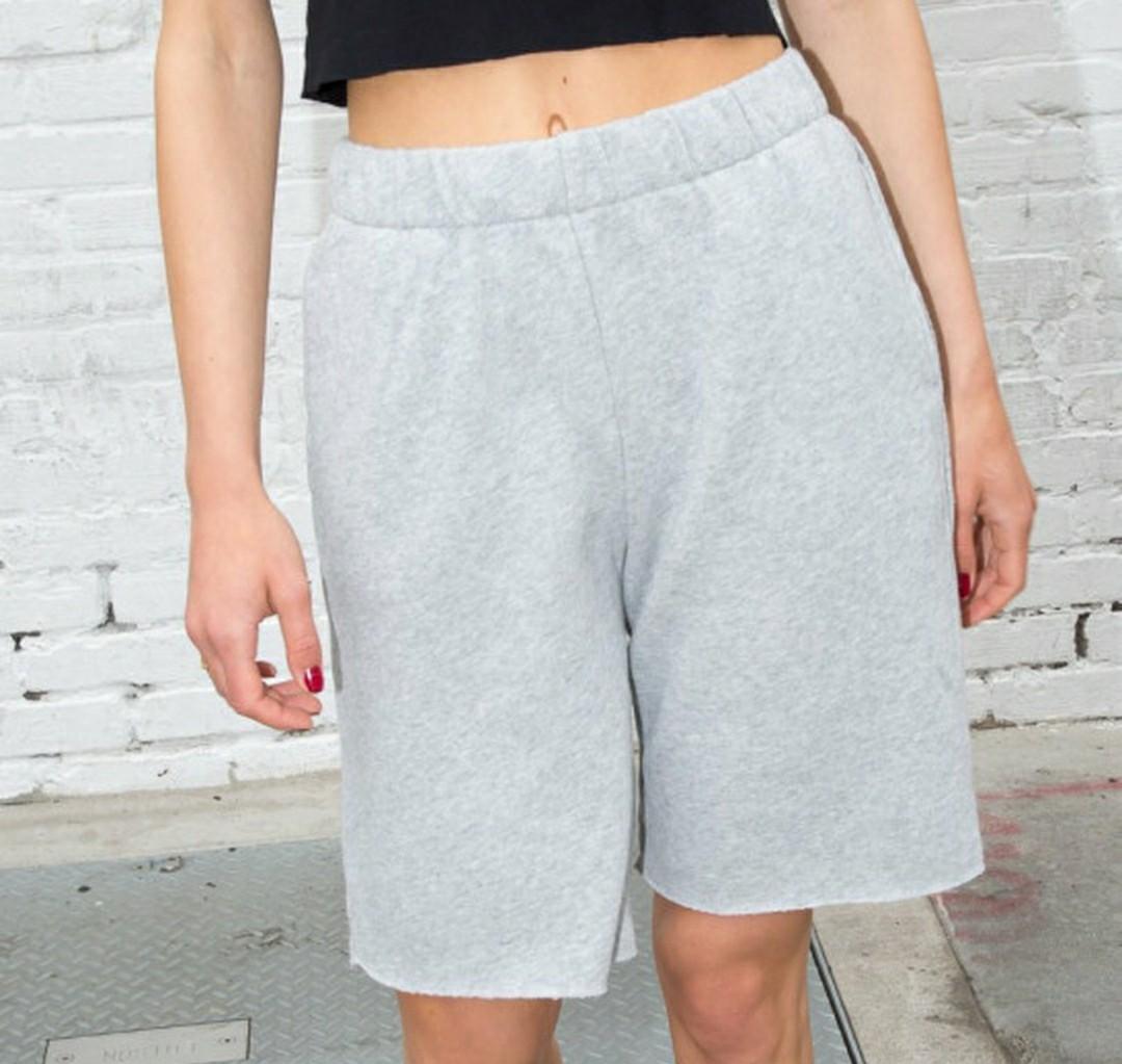 Brandy Melville Grey Rosa Sweat shorts 