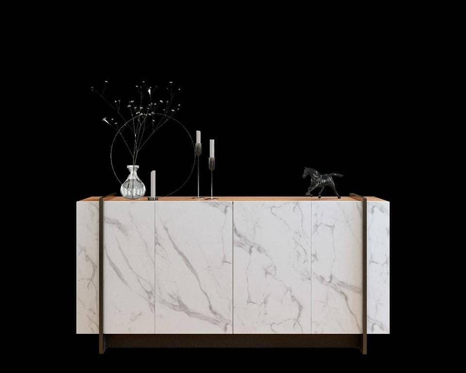 Buffet Multifunction Table / Console (Category: Tables & Sets) located in Marikina City. Submitted by tmfurniture (Listing ID 1032219537, Image 3). Description: P 13,300 Style and Quality you can afford!!! Item Code: Aparador Buffet Copacabana Dimensions: L 160cm x 42.5 cm x 79cm Color in Calacatta / Natura Real / Matte Made in Brazil.
