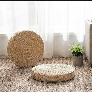 Buri Handwoven floor pillow