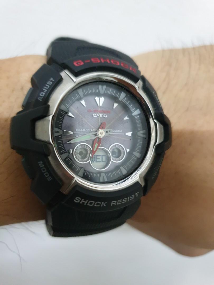 Casio G Shock GW1500A Solar Ana Digi Multiband Mobile Phones