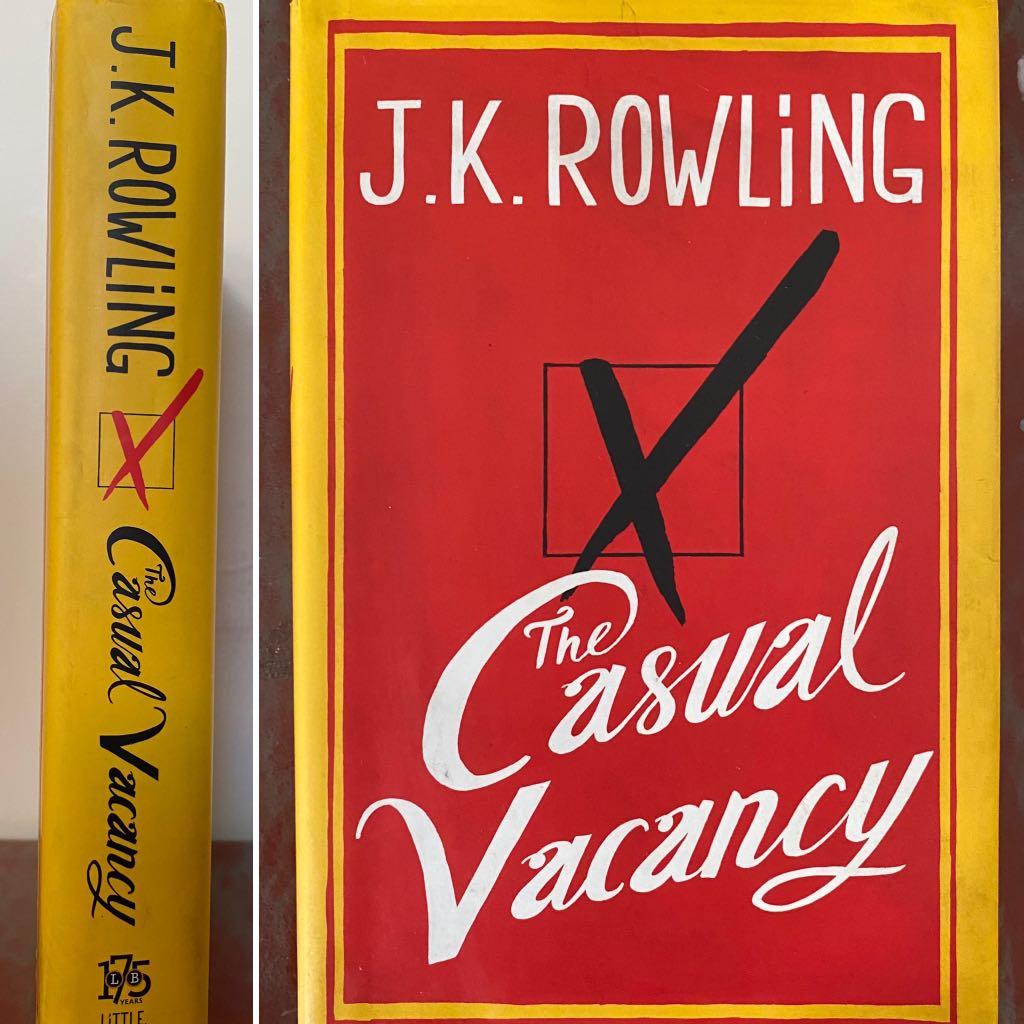 Casual Vacancy (hardbound) by JK Rowling (Category: Storybooks) located in Muntinlupa City. Submitted by firstborns (Listing ID 1032121148, Image 1). Description: Casual Vacancy (hardbound) by JK Rowling.