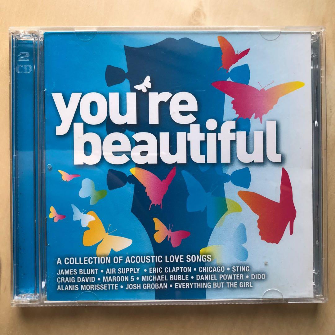 CD丨You're Beautiful (2CD) 英文經典金曲精選, 興趣及遊戲, 音樂樂器 配件, 音樂與媒體- CD 及DVD -  Carousell