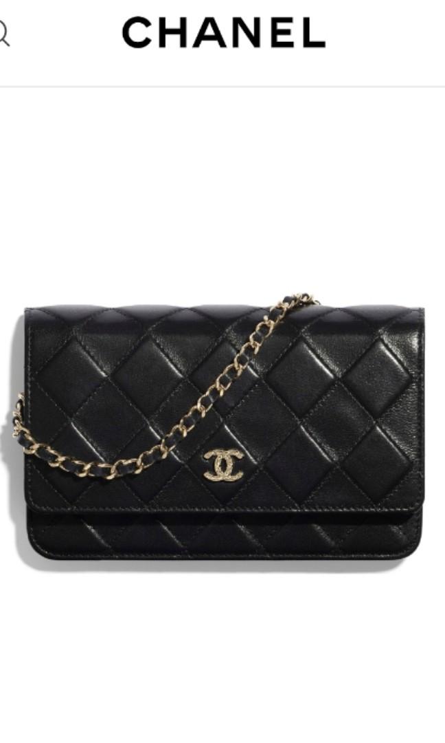 LAST PRICE! Chanel Wallet on Chain (Category: Luxury Bags & Wallets) located in Pasig City. Submitted by essiescoops (Listing ID 1032252503, Image 1). Description: Bought:130k Get it at: 53k LAST PRICE! Original Chanel WOC 🍦WITH ONE FREE ITEM OF CLOTHING 🍦FREE SHIPPING FEE! 🍦WE ACCEPT LAYAWAY ISSUES: -Slightly Used, signs of usage seen in pics -Lost the "carte d'authenticite" (Authenticity Card) but 100% authentic and still has the How to Care