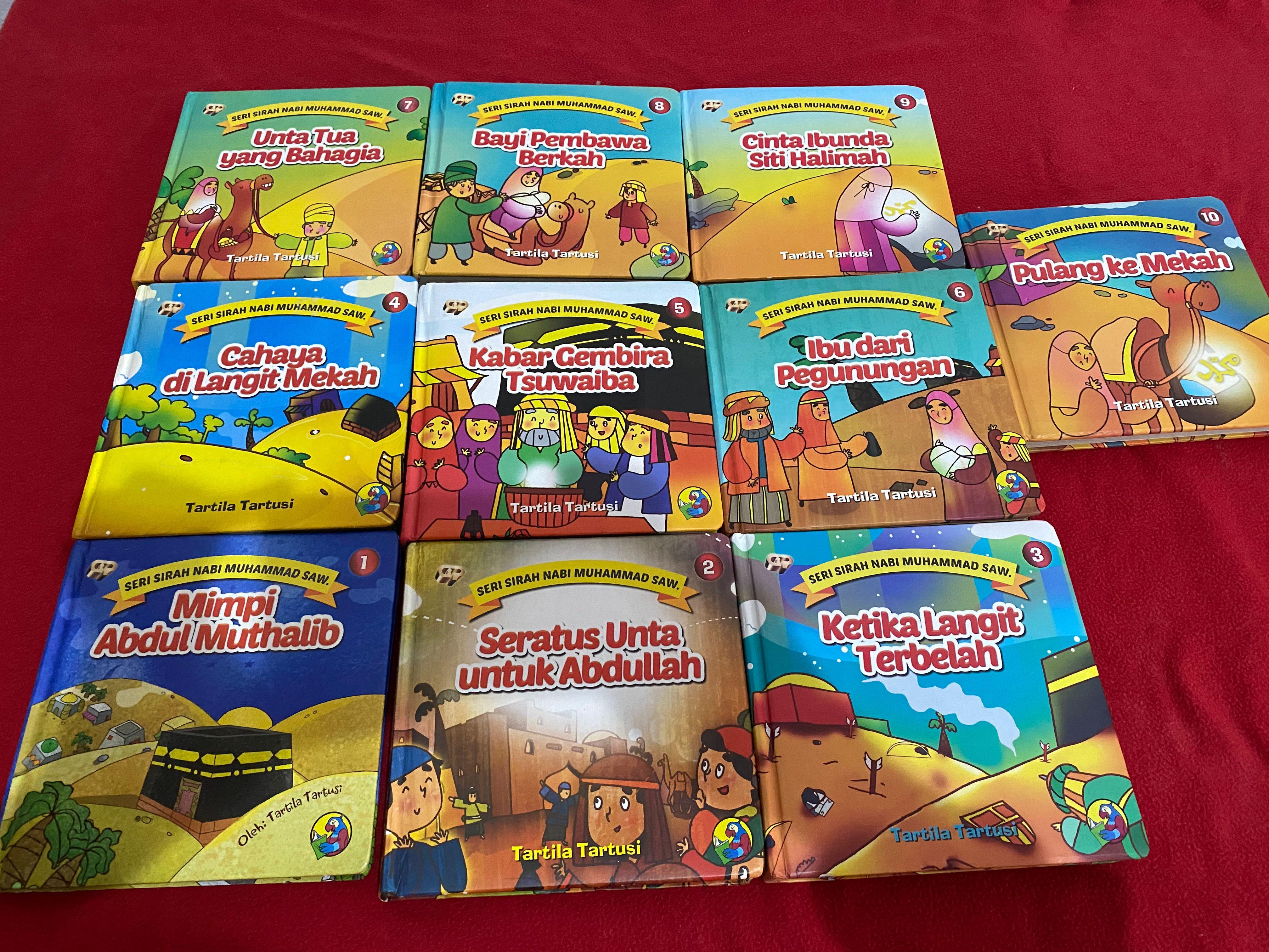 Moslem Books Children Islam Books Seri Sirah Nabi Muhammad Saw Books Stationery Children S Books On Carousell