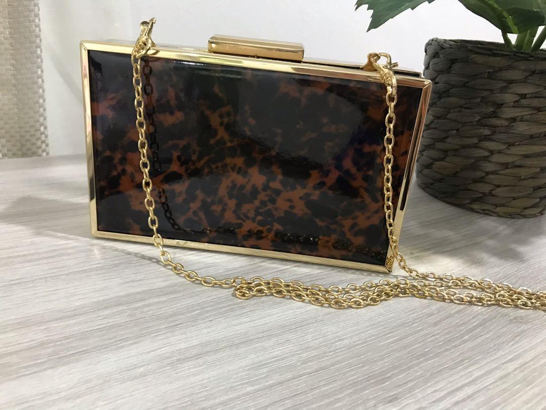 dorothy perkins gold bag