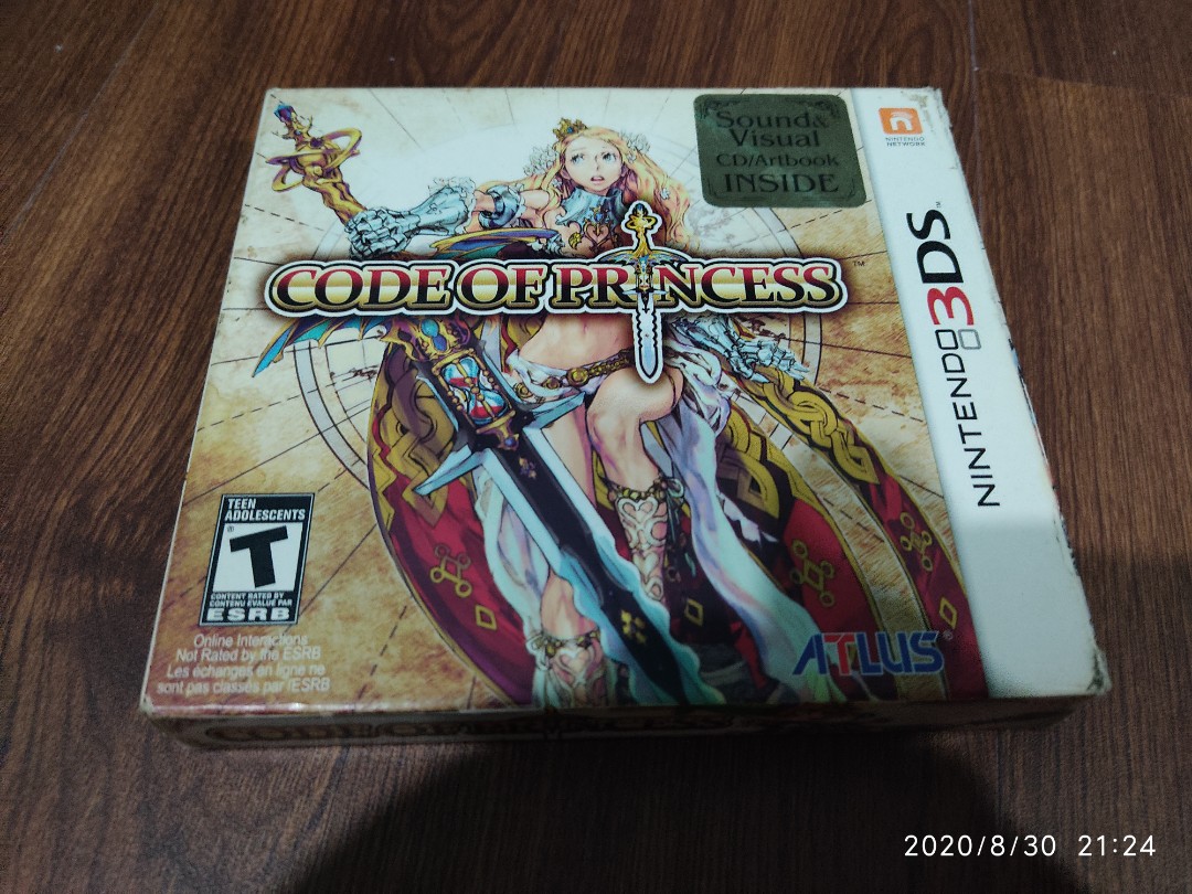 Code of hotsell princess 3ds