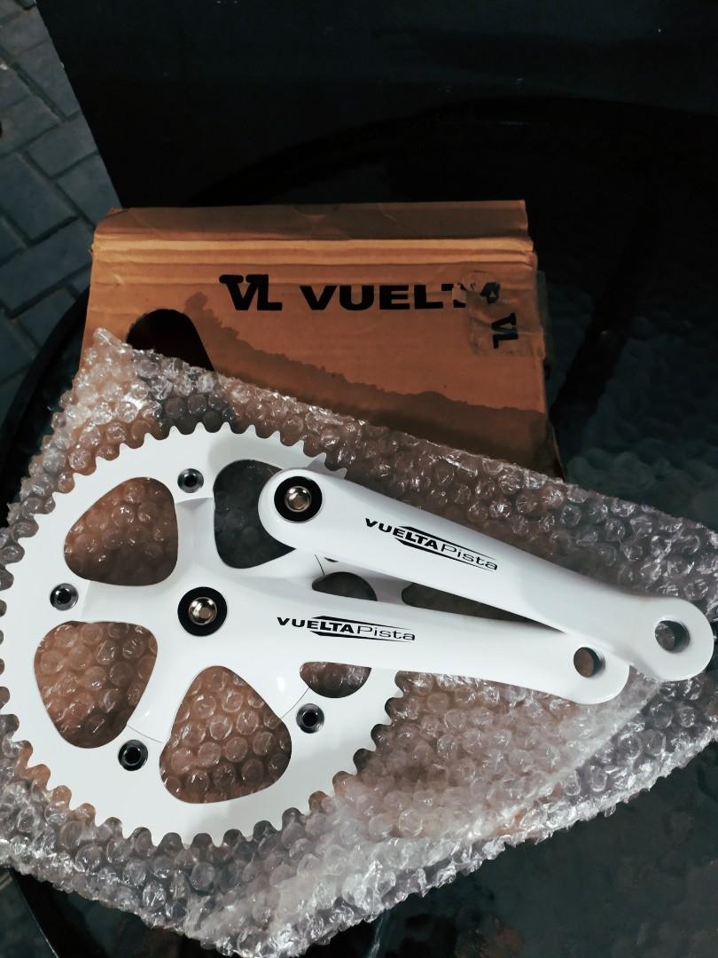 Crank Set Vuelta Pista Olah Raga Sepeda Di Carousell