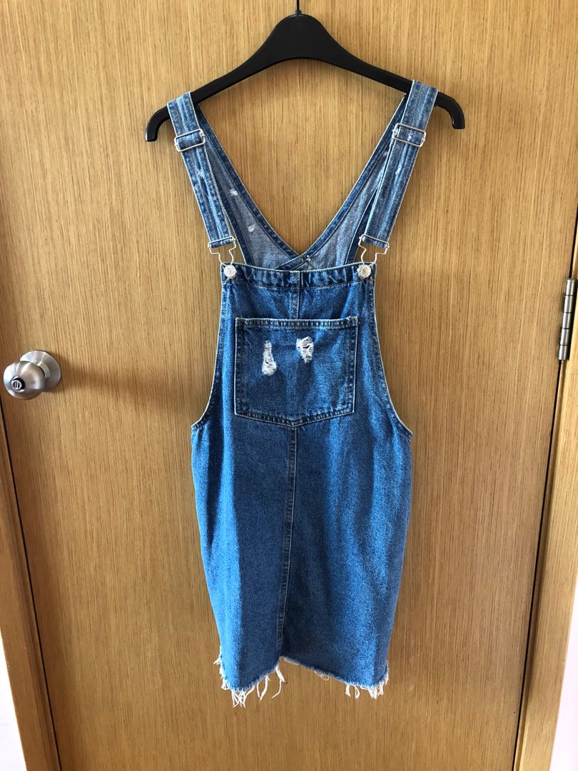 Pull and deals bear overall dress