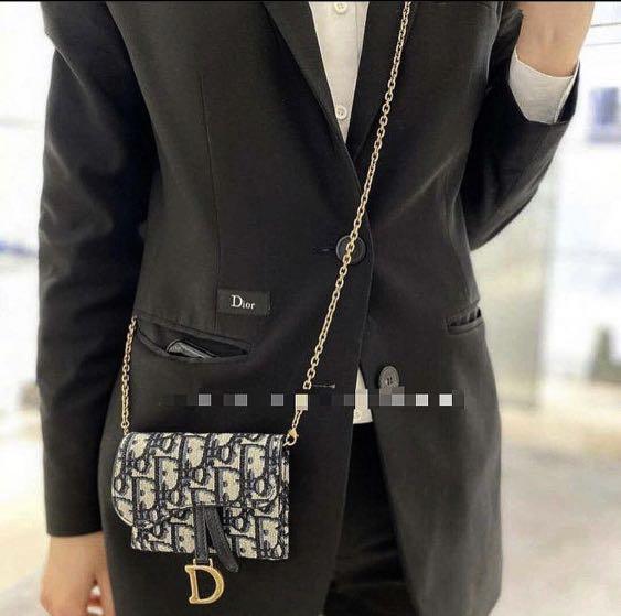 Dior Nano Saddle wallet, Women's Fashion, Bags & Wallets, Wallets & Card  Holders on Carousell