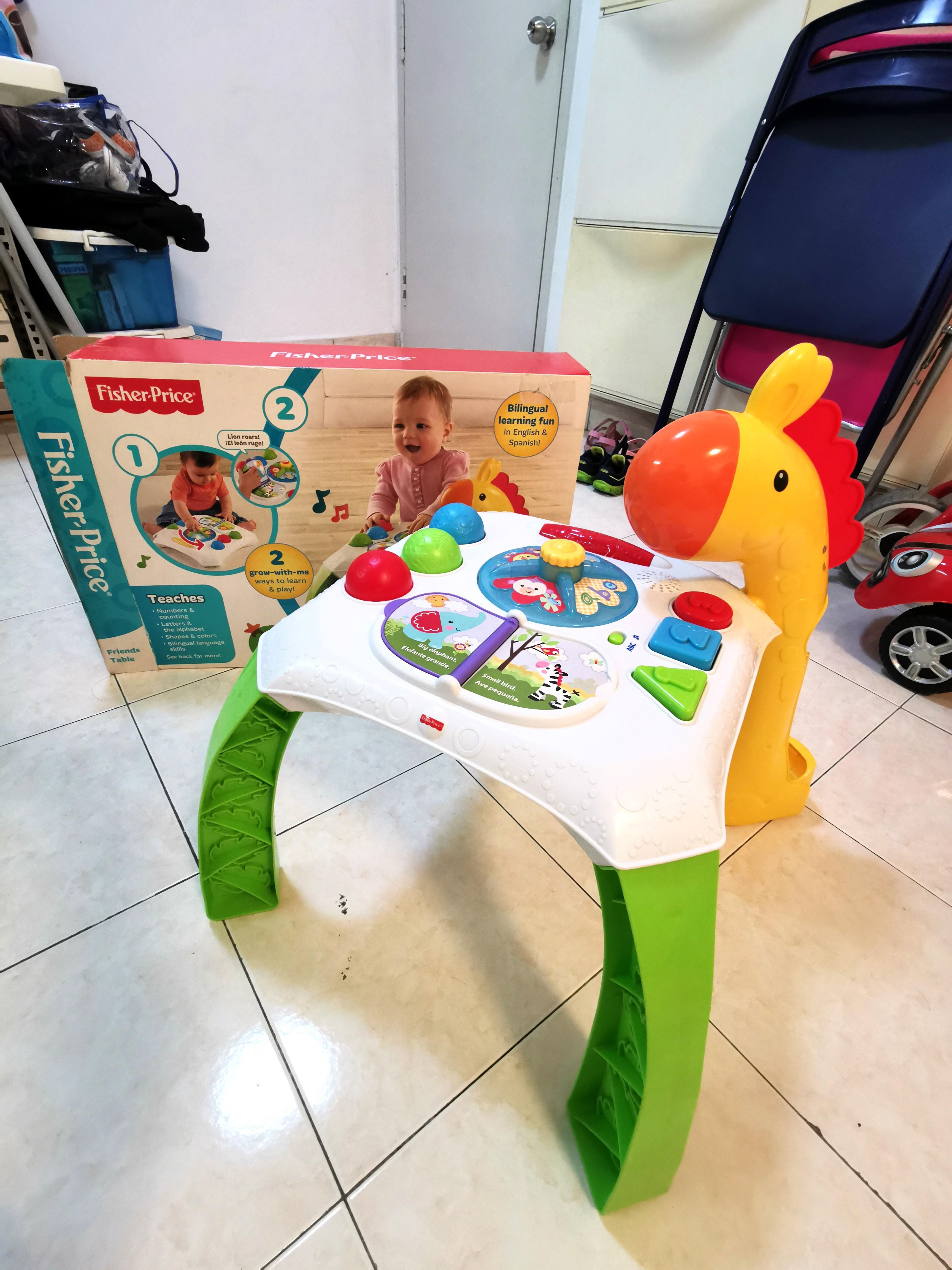 fisher price animal learning table