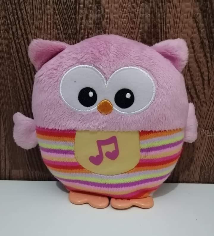 Fisher price soothe and glow sales owl pink