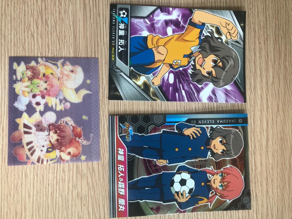 閃電十一人go 神童拓人霧野蘭丸閃卡 興趣及遊戲 玩具 遊戲類 Carousell