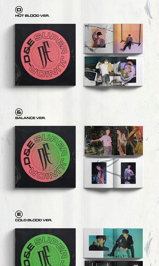 Go Super Junior D E Bad Blood Album Entertainment K Wave On Carousell