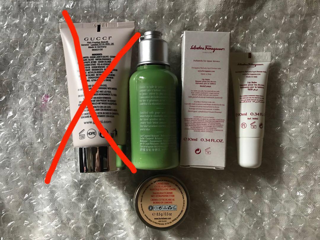 Gucci Bamboo (Category: Makeup) located in Makati City. Submitted by hemp_ (Listing ID 1029983382, Image 2). Description: Gucci Shower Gel SOLD L’occitane 50ml Lotion @ 99 Attimo Lip Balm @ 199 Burts Bees Cuticle Cream tin can @ 169 From gift set Take all 3 for 469, bundle of 3 Set of 3?assorted skin care .