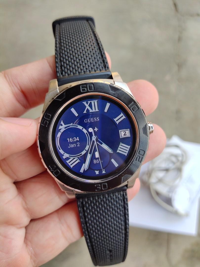 Guess Smartwatch Men Fesyen Pria Jam Tangan di Carousell