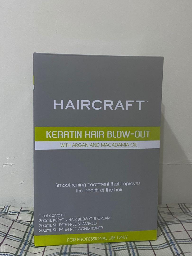 HAIRCRAFT KERATIN BLOWOUT Beauty Personal Care Hair on Carousell