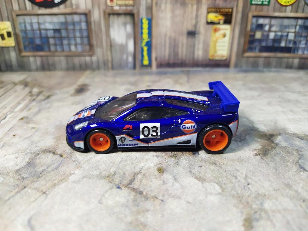 Hot Wheels Gulf Mclaren F1 Gtr Toys Games Diecast Toy Vehicles On Carousell