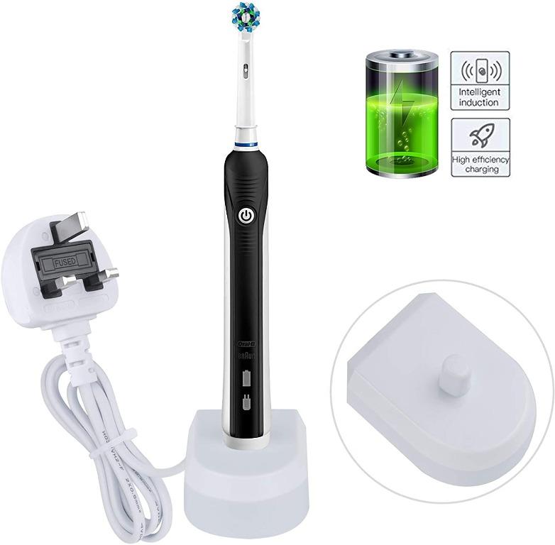 Hsytek Charger For Oral B Toothbrush Inductive Charger Fits Most Braun Oral B Electric Toothbrush Trickle Chargers With Long Cable Socket Uk 3 Pin Plug Toothbrush Charger British Standard Electronics Others On