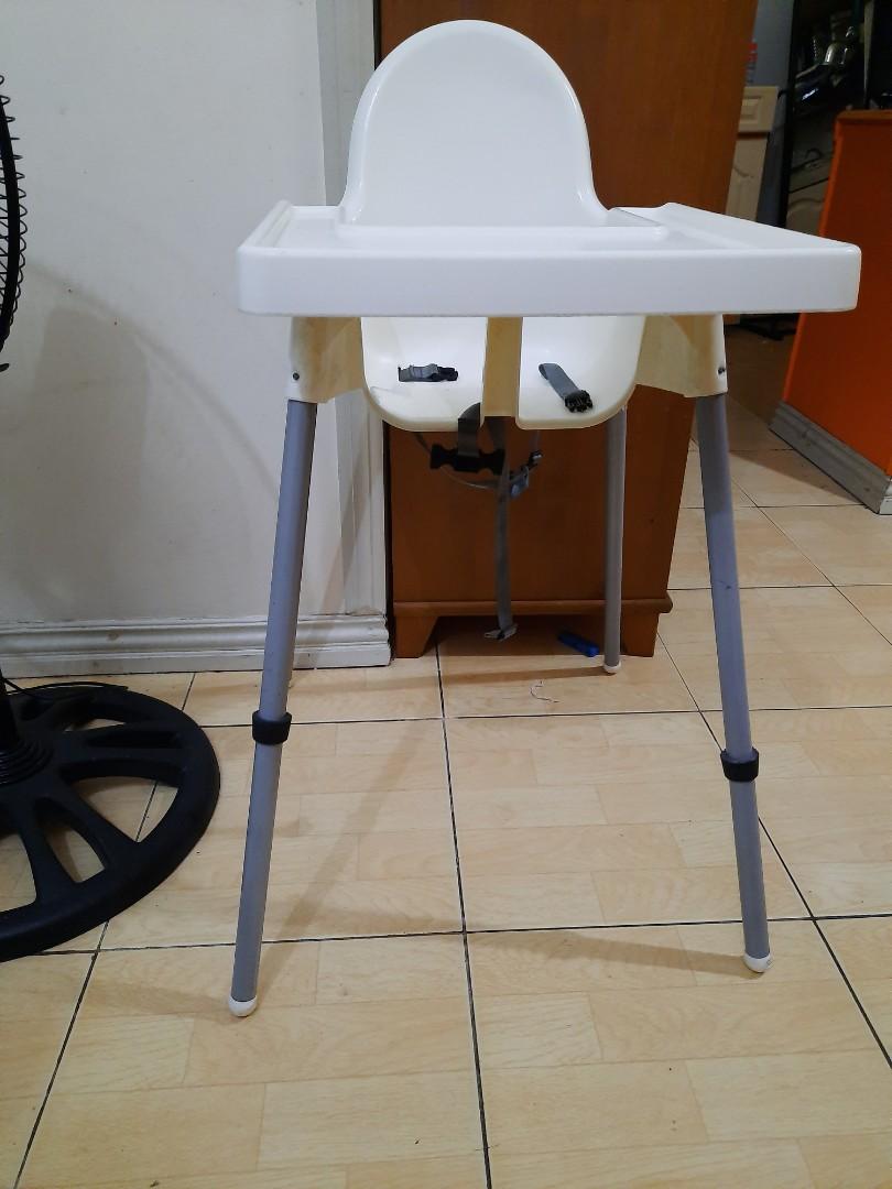 Ikea antilop with diy foot rest, Babies & Kids, Nursing & Feeding, Baby High Chairs on Carousell