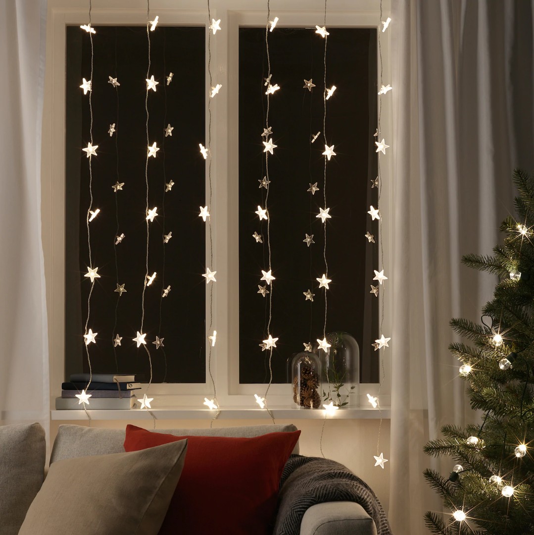 Ikea Strala Star String Lights Home Furniture Home Decor On Carousell