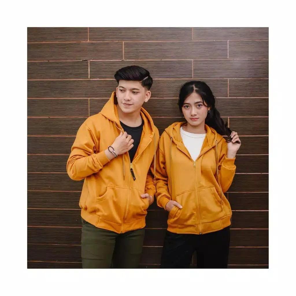 Jaket hoodie clearance couple polos