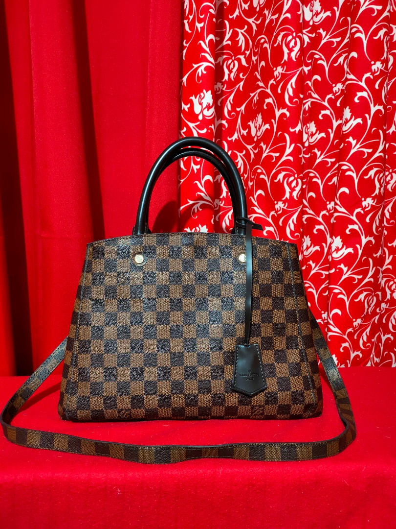 LV Made in Spain Montaigne Damier, Luxury, Bags & Wallets on Carousell