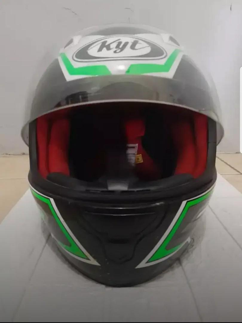 Jual Helm Kyt Full Face RC7 putih murah Motor di Carousell