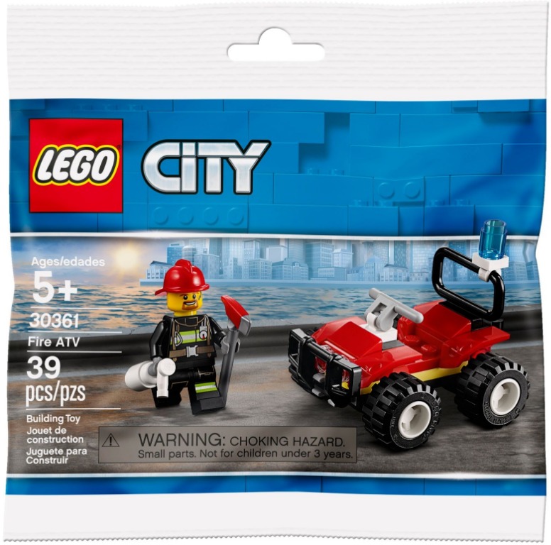 lego city fire atv