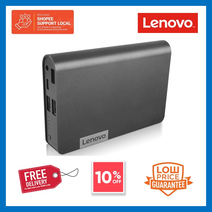 Lenovo USB-C Laptop Power Bank 14000 mAh, Mobile ...