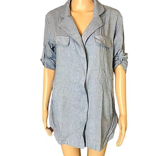 casual button up dress