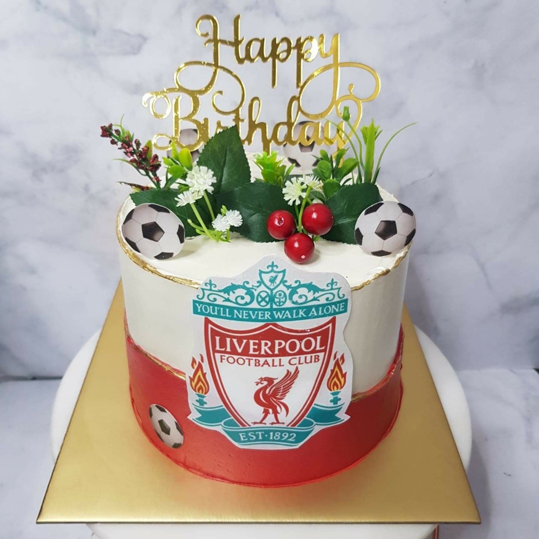 Liverpool Themed Cake » Once Upon A Cake